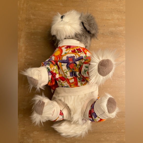 Monkey print doggy pajamas in size 10 - Picture 7 of 10